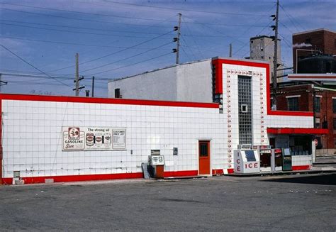 Historic Photo Wake Up Gas Station Indianapolis Indiana