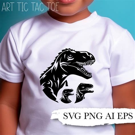 Dinosaur Svg T Rex Svg Dino Svg Rex Svg Png Eps Svg Files For