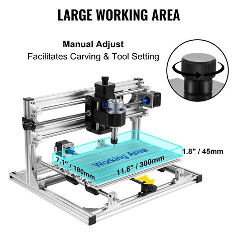 VEVOR Kit De Machine De Gravure Laser CNC 3018 Routeur 3 Axes