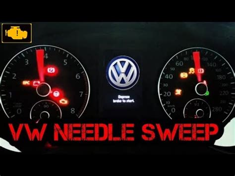 How To Activate VW Needle Sweep VCDS Indicator Celebration Gauge Test