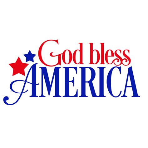 God Bless America Banner Png Clip Art Image Png Photo