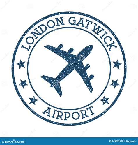 London Gatwick Airport Logo. Stock Vector - Illustration of cruise ...