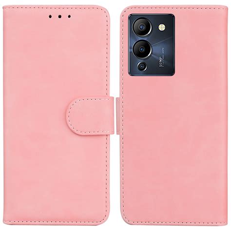 For Infinix Note G X Skin Feel Pure Color Flip Leather Phone