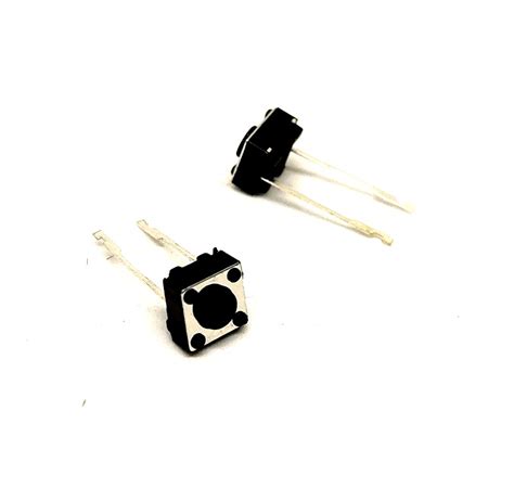 Invento 6 X 6 Mm Smd Pcb Mount Tactile Push Button Switch 2 Pin Dip For Electrical Diy Projects