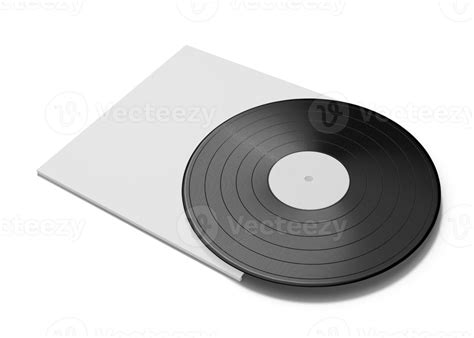 Music Vinyl And Record Label Disc Mockup Png