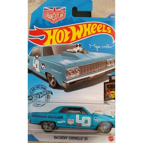 HOT WHEELS 64 Chevy Chevelle SS URBAN OUTAW Shopee Brasil