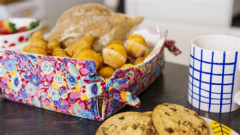 C Mo Hacer Una Cesta Para El Pan Cestas Pan Pa O De Cocina