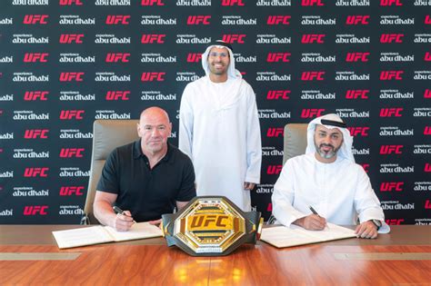 Ufc Extends Abu Dhabi Partnership Until 2028 Arab News