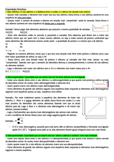 SOLUTION Tabela Periodica E Suas Propriedades Studypool