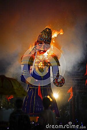 Ravan Dahan, According To Hindu Culture, Effigies Of Ravana Are Burned ...