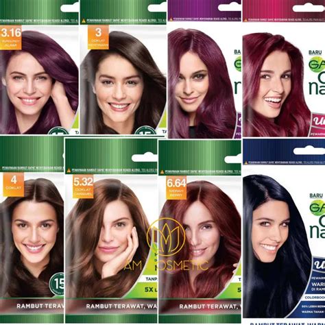 Garnier Hair Color Sachet Pewarna Rambut Lazada Indonesia