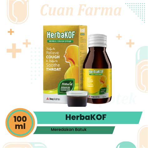 Jual Herbakof Sirup Ml Shopee Indonesia