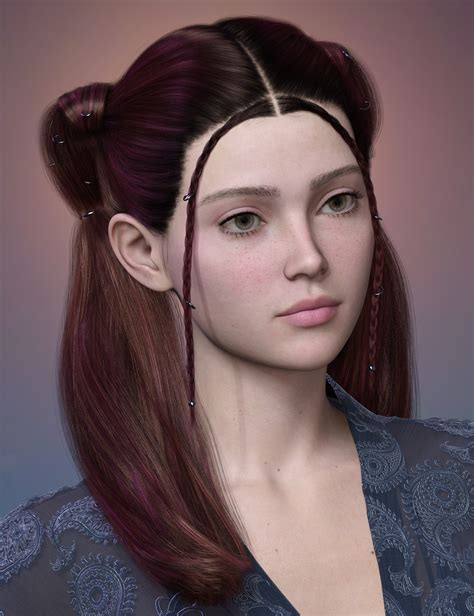 Spica Hair For Genesis 9 Daz 3d