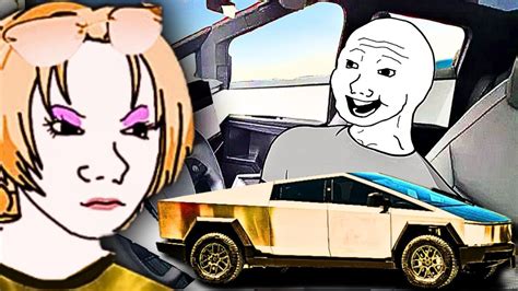 Wojak Buys A Cybertruck Cybertruck Is Here Wojak Animation Youtube