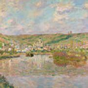 Fin Dapres Midi Vetheuil 1880 By Claude Monet Painting By Claude