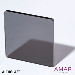 Altuglas Smoke Acrylic Grey 100 18022 3050x2030x3mm 2PE Amari Plastics