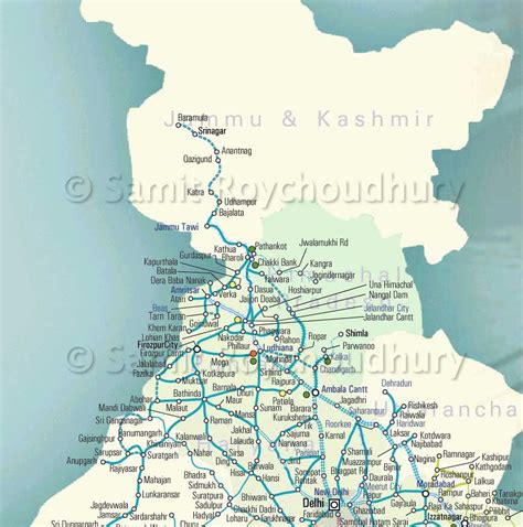 IRFCA Server IR Route Map North