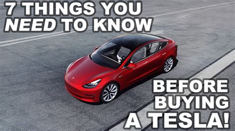 Things You Need To Know Before Buying A Tesla Youtube