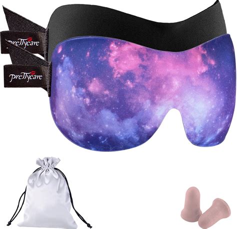 D Sleep Mask By Prettycare Pack Ultra Violet And Black Eye Mask