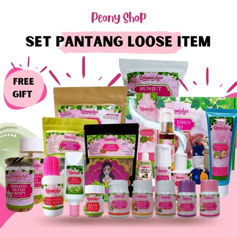 Ummialya Set Pantang Bersalin Set Berpantang Ibu Bersalin Lazada