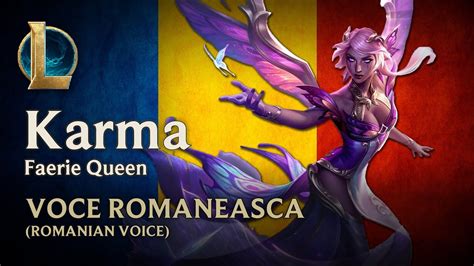 RO Karma Faerie Queen Romanian Voice Voce și interacțiuni