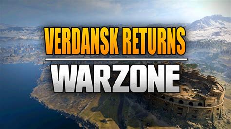 Verdansk Returns To Call Of Duty Warzone YouTube