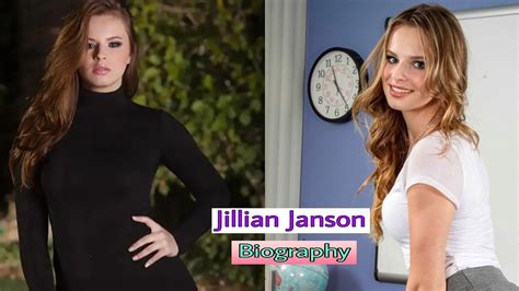 Jillian Janson Biography Wiki Age Height Photos And More Youtube