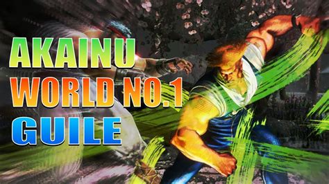 Sf Open Beta Akainu World No Lp Guile Youtube