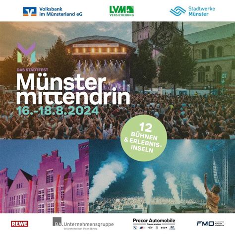 Stadtfest M Nster Mittendrin Homepage Official Web App