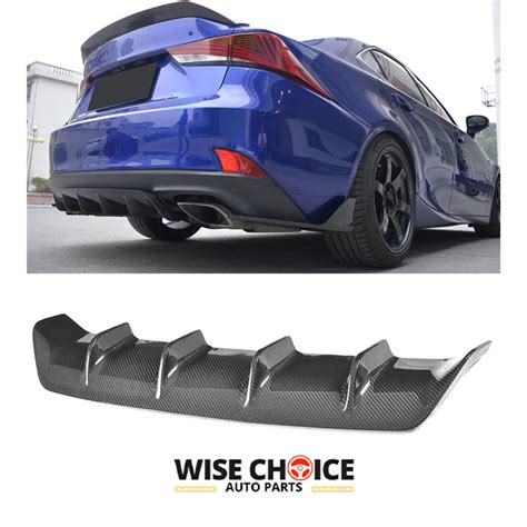 Jc Sportline Carbon Fiber Rear Diffuser For Lexus Is Is