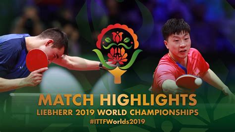 Ma Long Vs Hugo Calderano 2019 World Championships Highlights R16