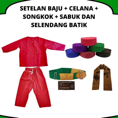 Jual SETELAN BAJU PANGSI ANAK SAMPAI DEWASA I BAJU ADAT SUNDA BETAWI