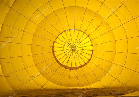 Abstract Patterns Inside A Hot Air Balloon Stock Photo Woodkern
