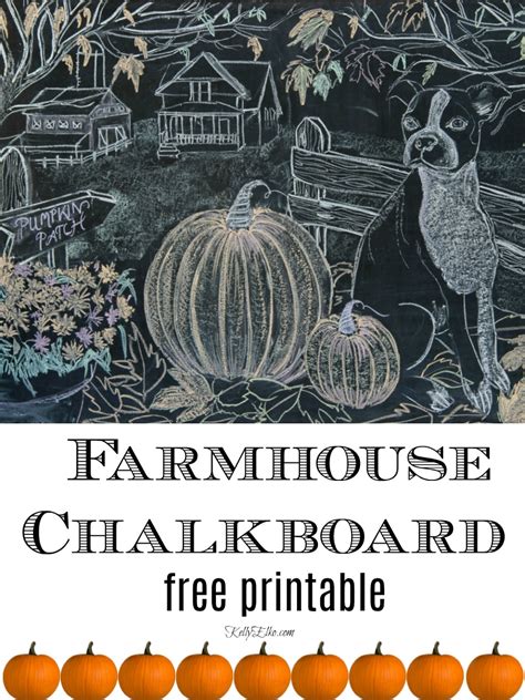 Free Fall Printables Farmhouse