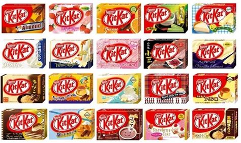 Os Kit kat do Japão e sua gigante lista de sabores Suki Desu