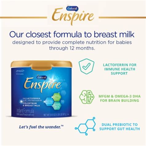 Enfamil Enspire Non-GMO Infant Formula Powder Refills, 2 ct / 15 oz ...