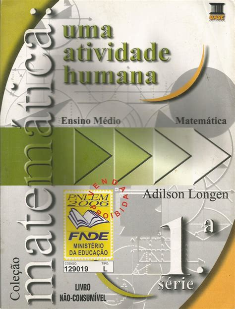 Matemática 1ª Série do Ensino Médio Usado Antonio Cabral Filho RJ