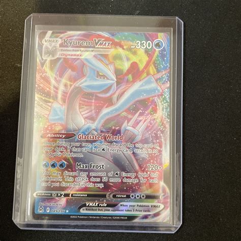 Kyurem Vmax Ultra Rare Lost Origins Pokemon Card Nm Ebay