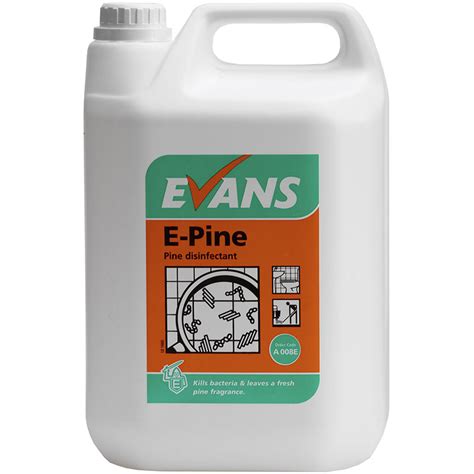 Evans E Pine Disinfectant 5 Litre Guest Supplies Ireland