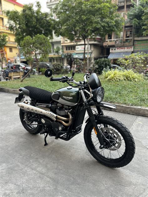 Mới Về Xe Triumph Street Scrambler 900 Abs Hqcn Đăng Ký 2020 Chính 1 Chủ Odo 2 800 Km Xe