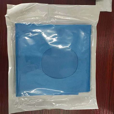 Disposable Sterile Surgical Hole Drape Aperture Drape Sheet Sms Drape