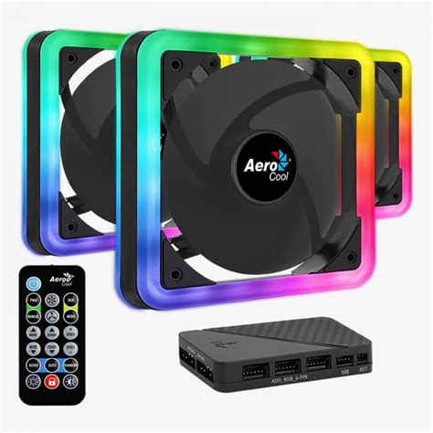 Aerocool Edge Pro Argb Fan Pack