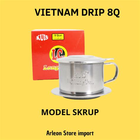 Jual Vietnam Drip 8Q Alat Seduh Pembuat Kopi Susu Model Skrup Shopee