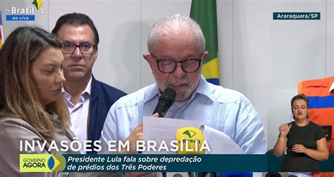 Lula Decreta Interven O Federal No Df At Fim De Janeiro