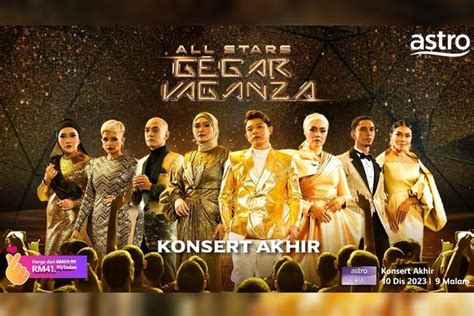 Keputusan Markah Konsert Akhir Final All Stars Gegar Vaganza 2023 GV