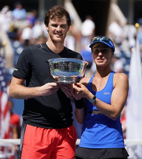 US Open 2017 Campeones Jimmy Murray De Gran Bretaña Y Martina Hingis De