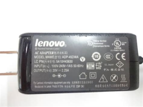 Yahoo オークション 新入荷 Lenovo Acアダプタ Adp 45dwa 20v 2 25a