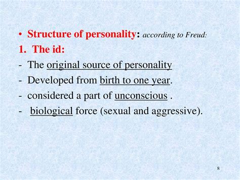 Personality Structure And Development Ppt Download