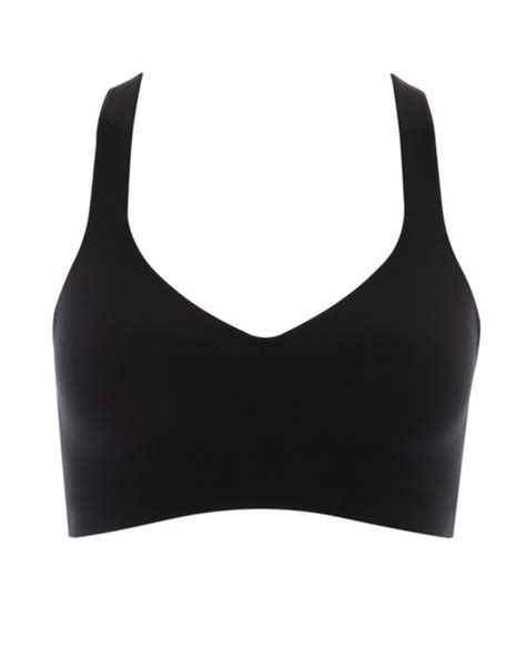 Chantelle 2948 High Impact Wire Free Molded Black Sports Bra