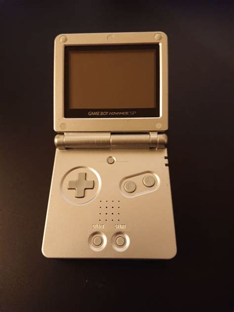 Nintendo Gameboy Advance SP GBA SP Konsole Silber Kaufen Auf Ricardo